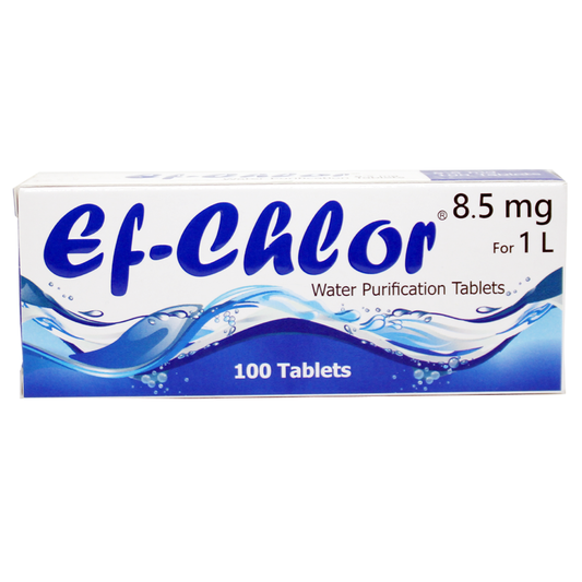 Ef-Chlor Water Purifications Tablets New Zealand