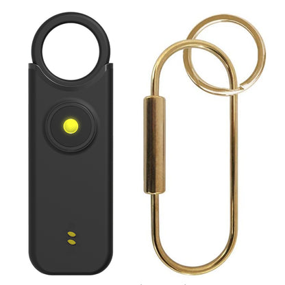 Personal Safety Alarm Midnight Black with Keyring