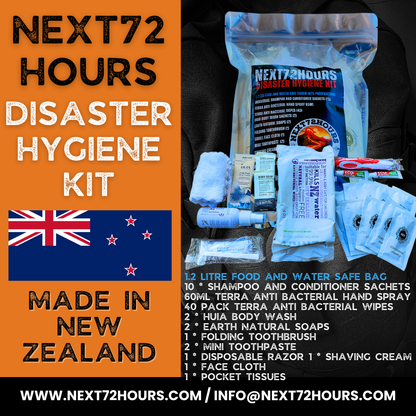 Emergency Hygiene Kit | Survival Hygiene Kit | Disaster Hygiene 