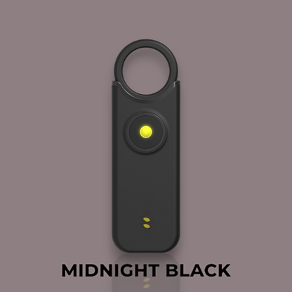 Personal Safety Alarm NZ | She's Birdie Alternative | Midnight Black 