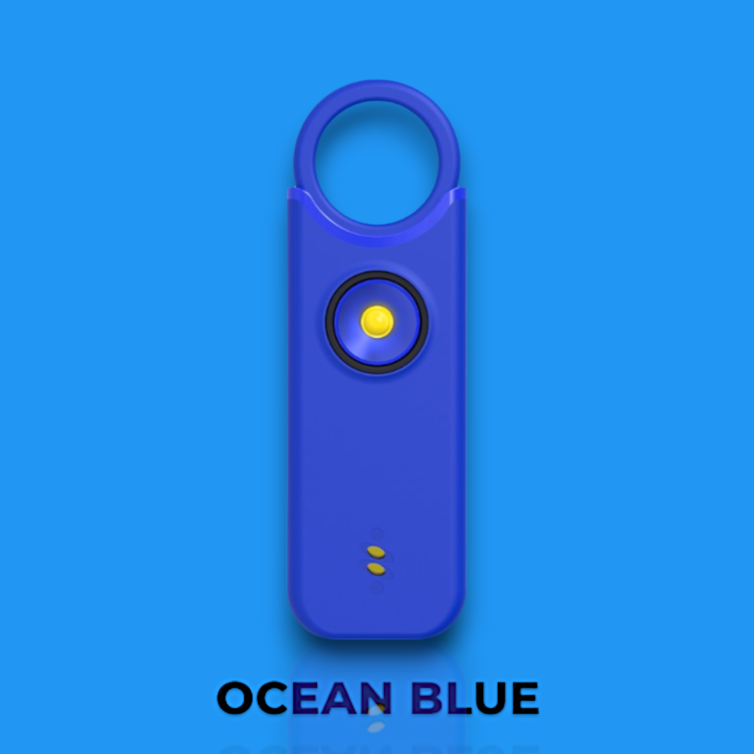 Personal Safety Alarm NZ | She's Birdie Alternative | Ocean Blue