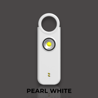 Personal Safety Alarm NZ | She's Birdie Alternative | Pearl White 