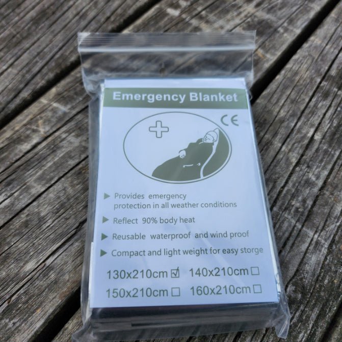 Mylar Emergency Thermal Blanket (130CM* 210 CM) - Next72Hours